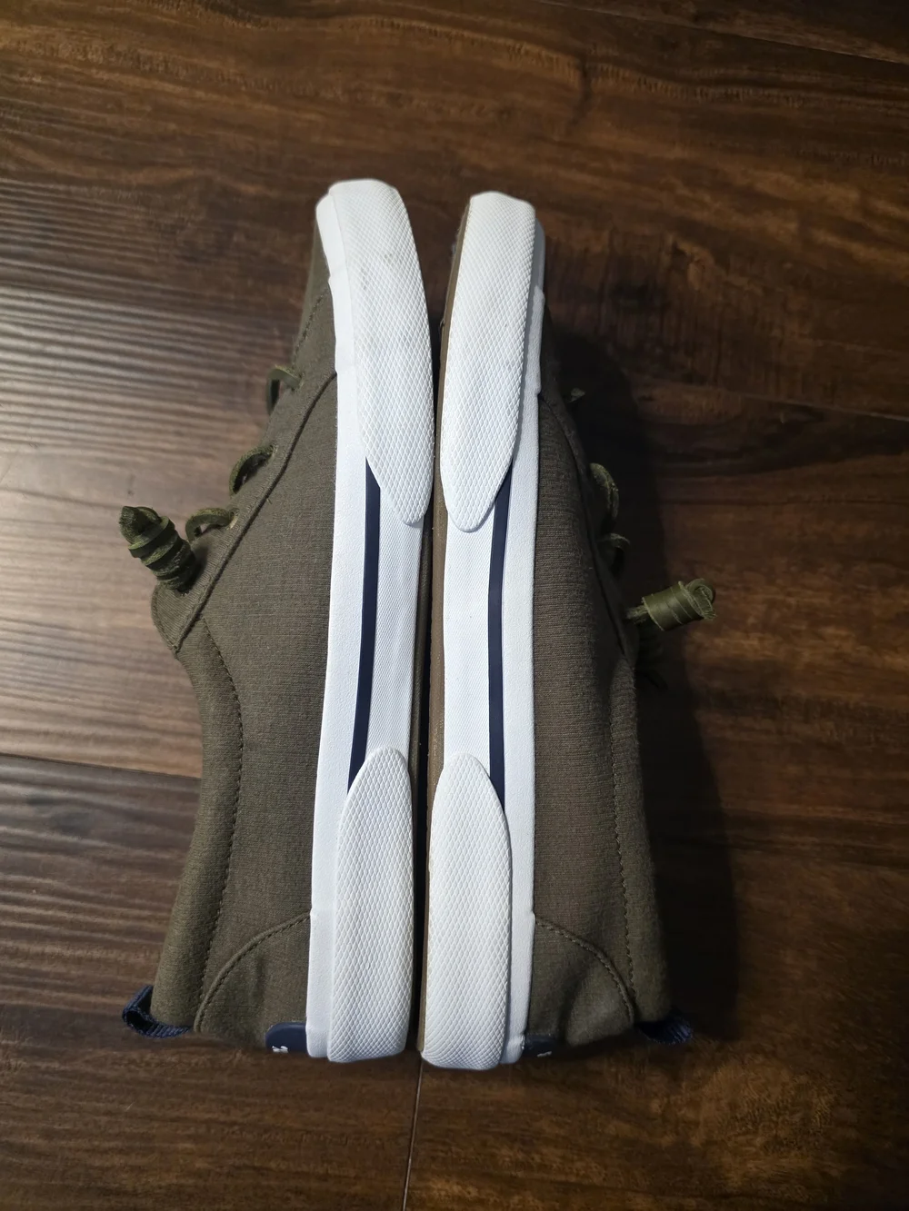 Sperry Women's Olive Green Boat Shoes Size 10 Sneakers STS85742